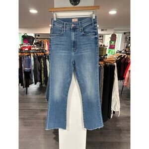 Mother Denim The Hustler Ankle Fray Jeans Size 26